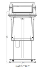 Patriot Adjustable Height Lectern without Sound System SN3040A