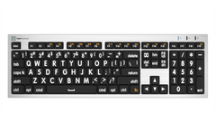 LogicKeyboard Large Print Alba Keyboard for MAC