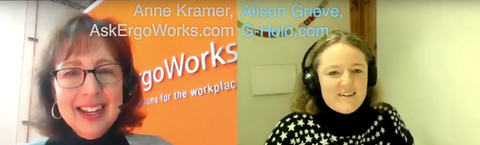 International Women's Day 2021 Interview - Alison Grieve of G-Hold & Anne Kramer of ErgoWorks