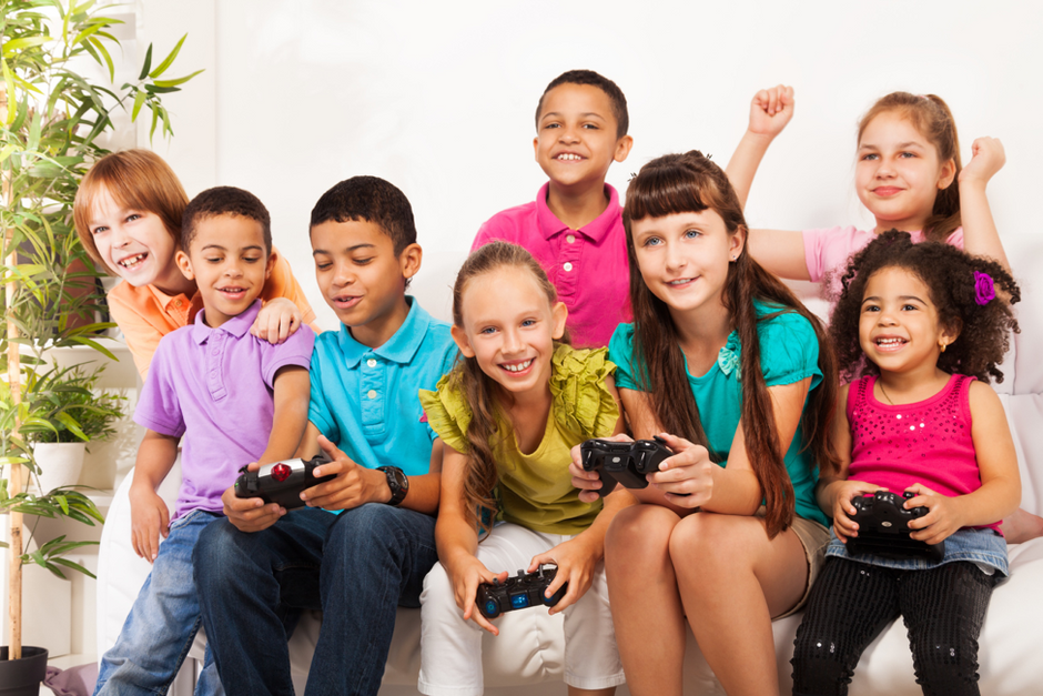 Kids on summer vacation.