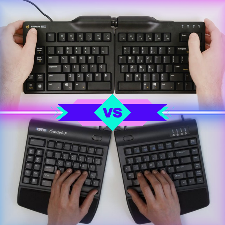 Goldtouch GTE-08899 vs. Kinesis Freestyle2 KB800PB-US: Which Ergonomic Split Keyboard is Right for You?