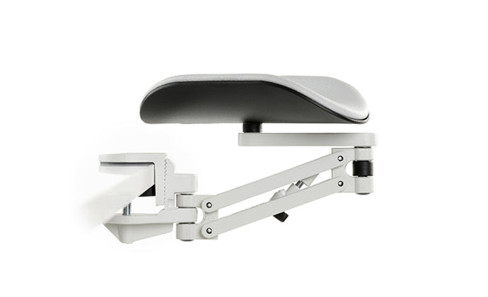 Ergonomic forearm support desk-mounted arm rest - mouse pain and wrist strain relief long