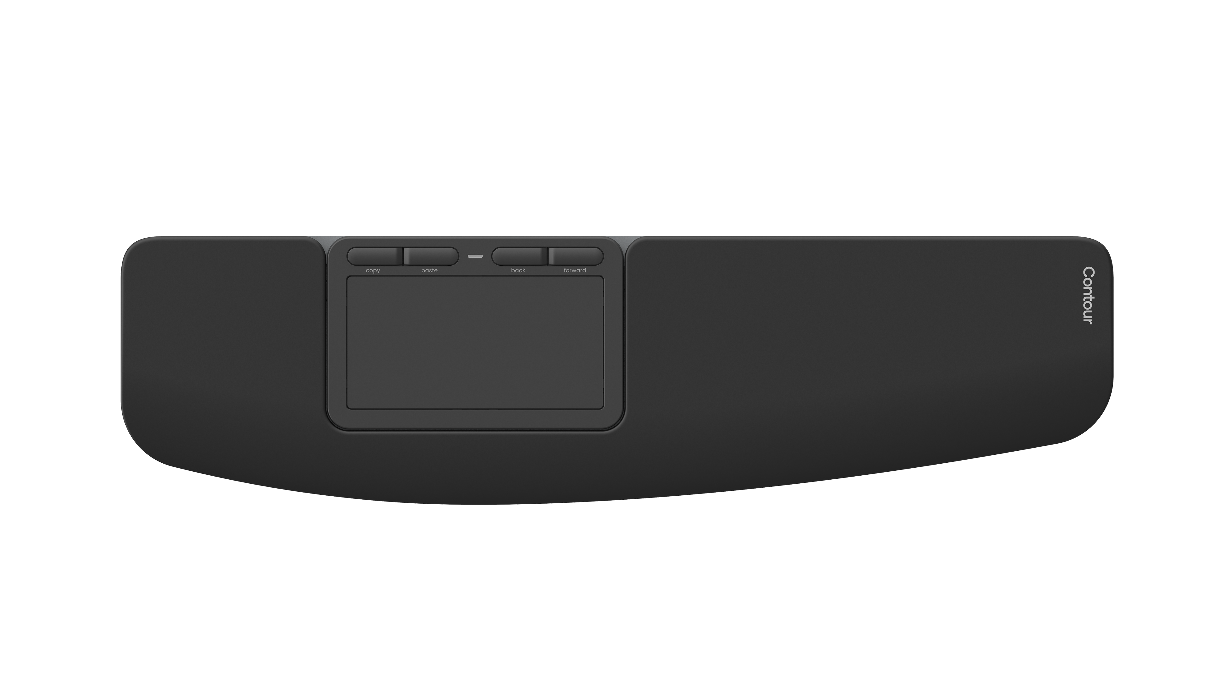 Contour Touch Centered Touchpad Mouse — Ergonomic Wired & Bluetooth