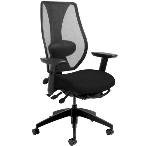 ergoCentric tCentric Hybrid Multi Tilt Mesh Back Chair (Petite, Standard & Plus)