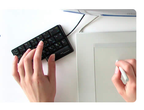 Matias Half Keyboard HK101 use cases — one-handed typing for stroke recovery, RSI rehabilitation, CAD design, day trading, and gaming with simultaneous mouse access
