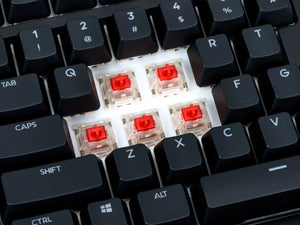Kinesis Freestyle Edge RGB split gaming keyboard - ergonomic mechanical gaming keyboard red keys