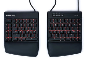 Kinesis Freestyle Edge RGB split gaming keyboard - ergonomic mechanical gaming keyboardview top view