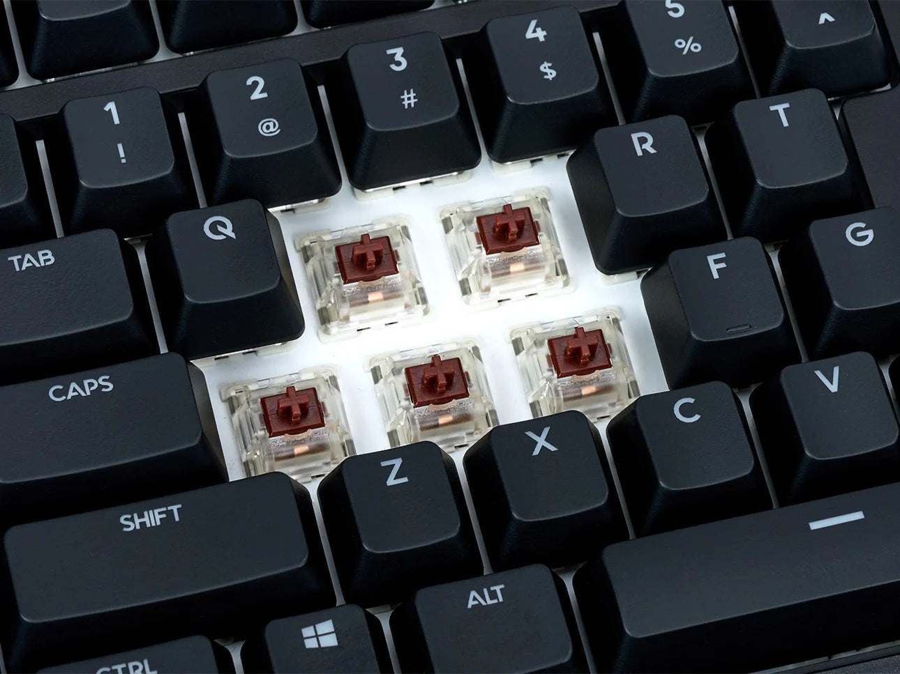 Kinesis Freestyle Edge RGB split gaming keyboard - ergonomic mechanical gaming keyboard brown keys