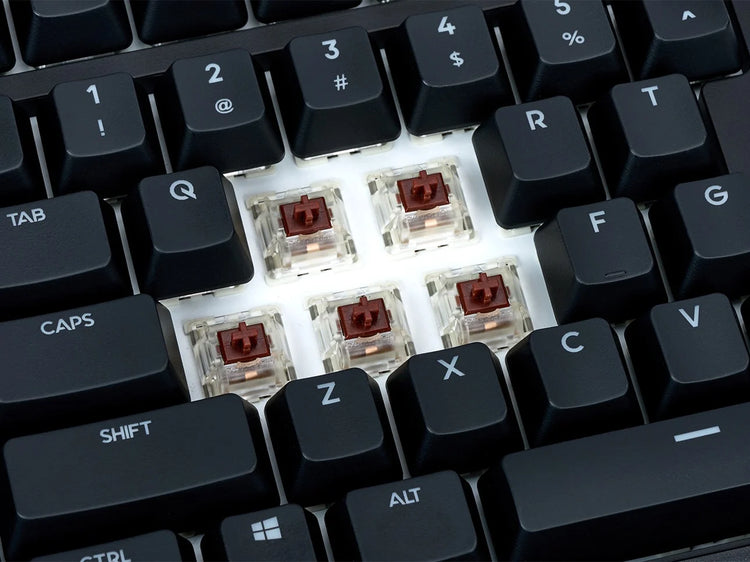 Kinesis Freestyle Edge RGB split gaming keyboard - ergonomic mechanical gaming keyboard brown keys