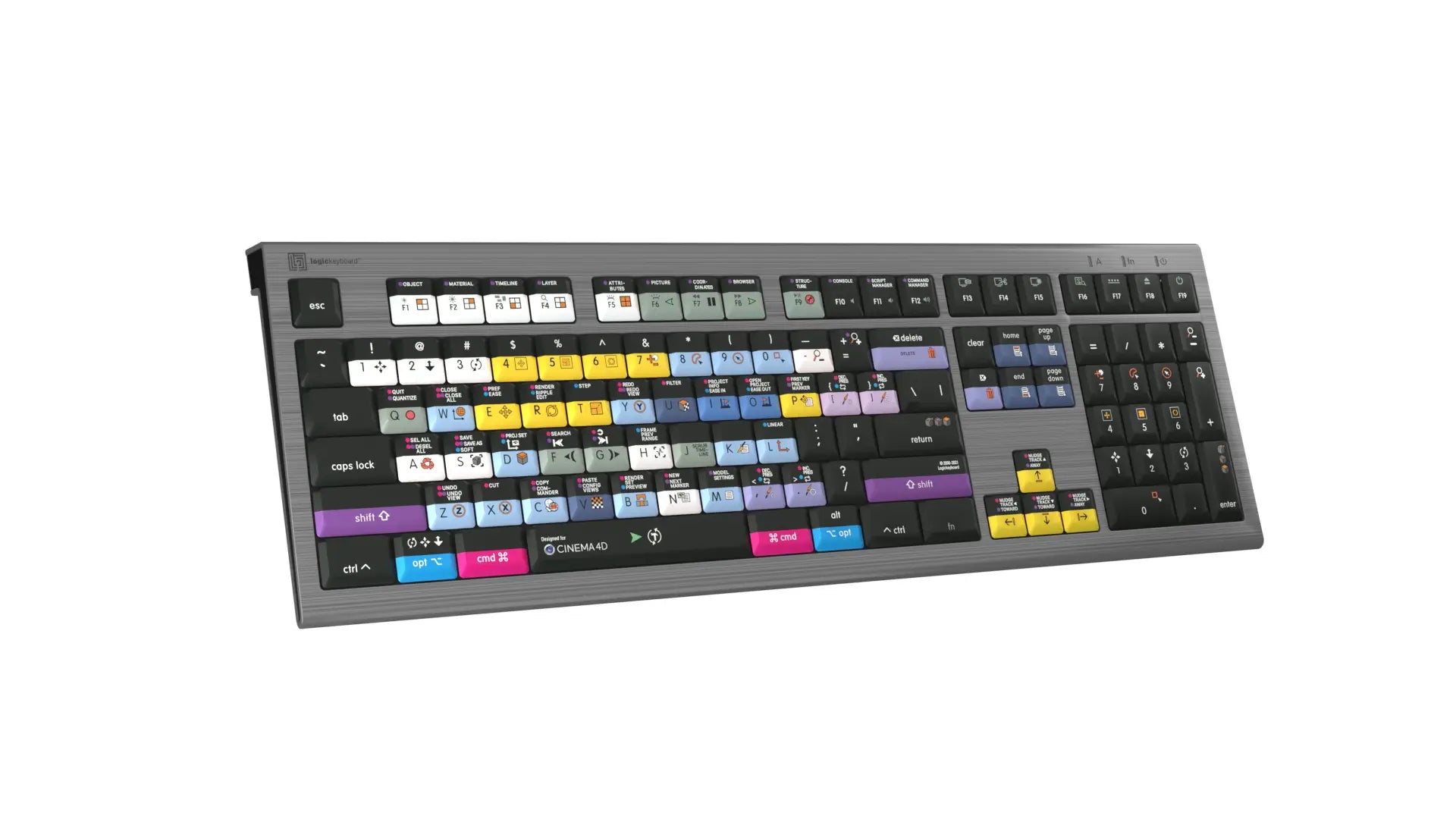 LogicKeyboard Cinema 4D R20 MAC Astra 2 US  LKB-C4DB-A2M-US