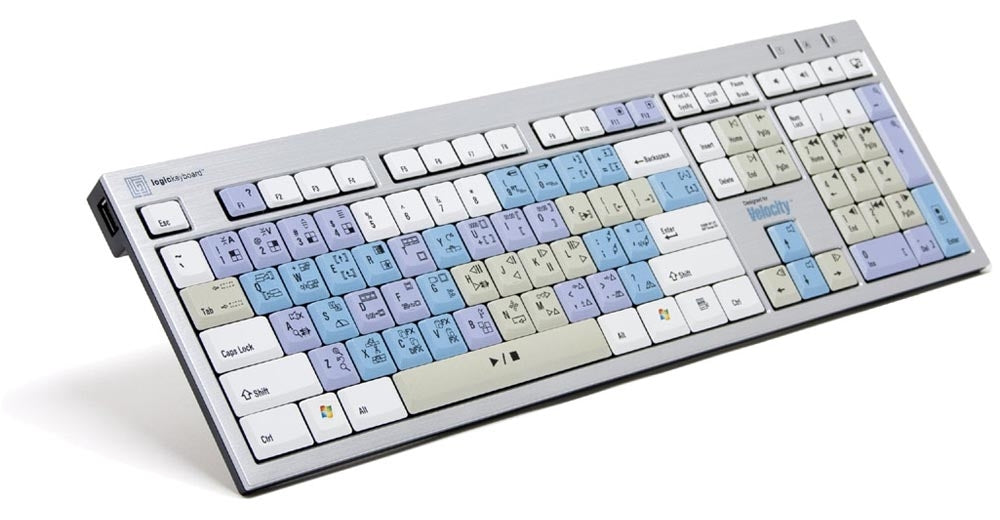 LogicKeyboard DPS Velocity PC Slim Line US LKBU-DPSVEL-AJPU-US