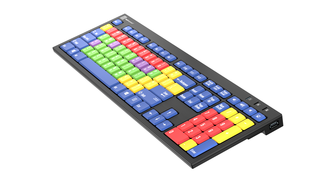 Computer Key Color Coded Colour Coded Keyboard