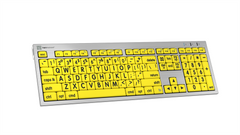 LogicKeyboard Large Print Alba Keyboard for MAC