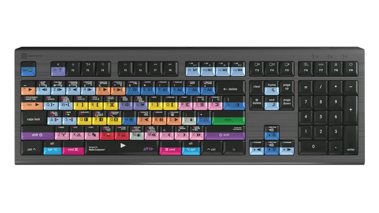 LogicKeyboard ASTRA2 keyboard for Avid Media Composer - Pro version fo LogicKeyboard ASTRA2 keyboard for Avid Media Composer - Pro version fo