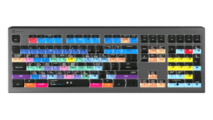 Logickeyboard ASTRA 2 Fender Professional 4 backlit keyboard for Mac with color-coded shortcut keys