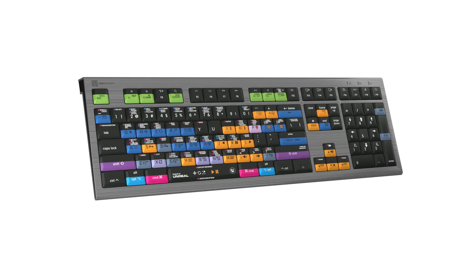 LogicKeyboard Unreal Engine ASTRA 2 MAC US LKB-UNREAL-A2M-US