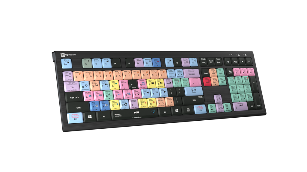 LogicKeyboard Vegas Pro PC Astra 2 US LKB-VEGAS-A2PC-US