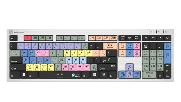Grass Valley EDIUS Keyboard for PC - Slim Line – Ask Ergo Works