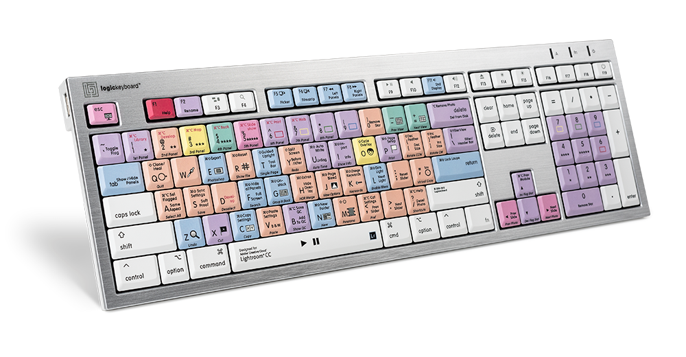 LogicKeyboard Adobe LightRoom CC ALBA Mac Pro US LKBU-LGTRCC-CWMU-US