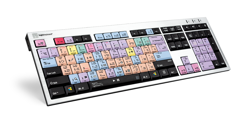 LogicKeyboard Adobe LightRoom CC PC Slim Line US LKBU-LRCC-AJPU-US