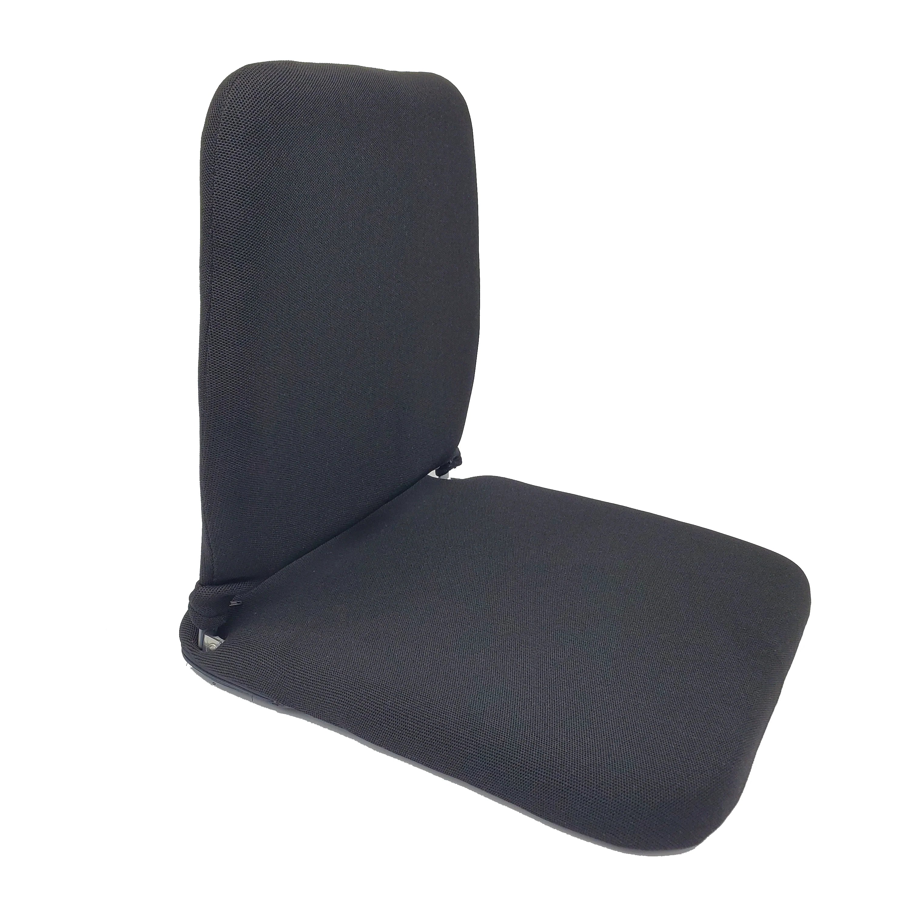 McCarty's Sacro-Ease® MSE8 Extra Heavy Lumbar Support – 3/4 Rear Angle | Tall Back Panel with Integrated Seat Cushion