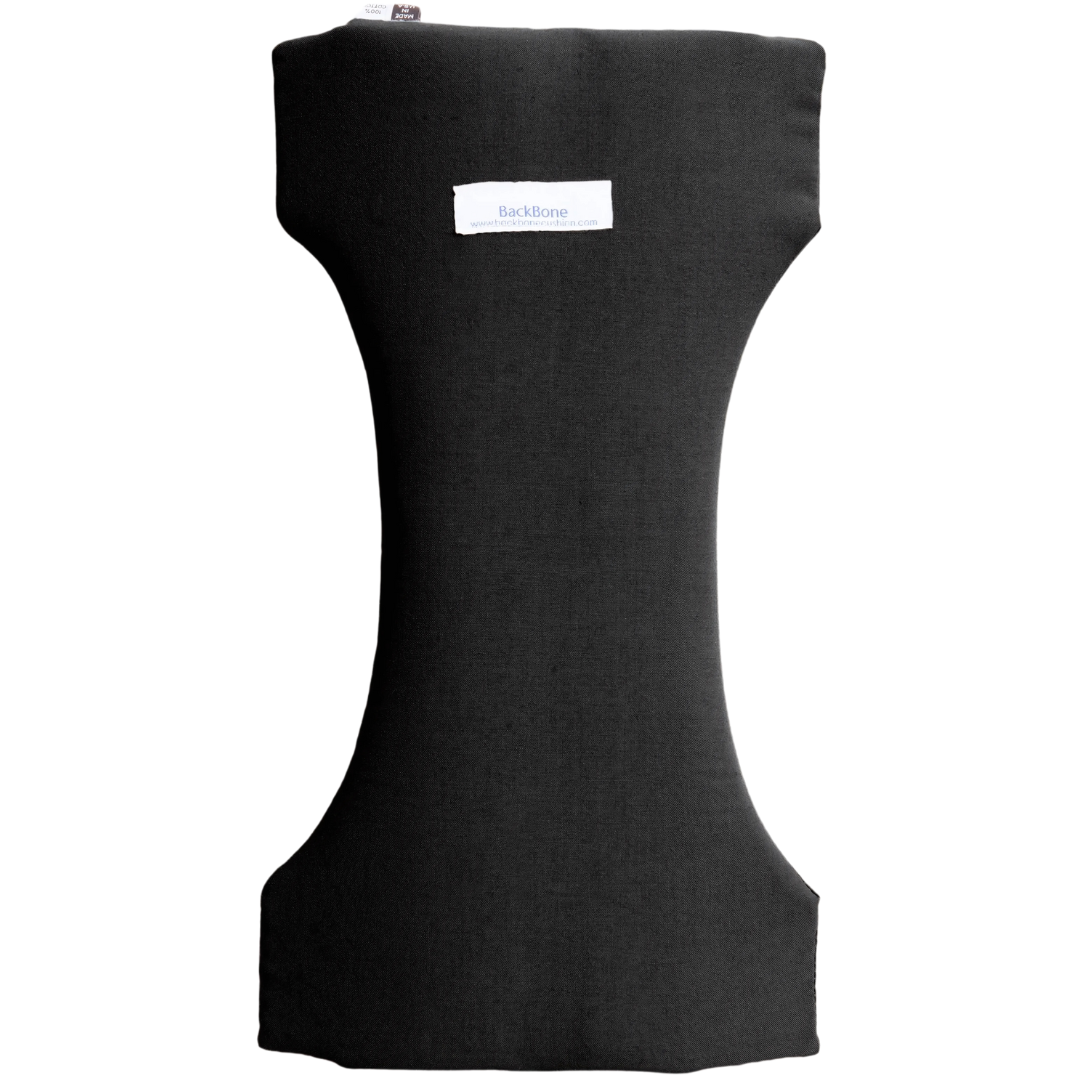 BackBone thoracic cushion upper back support - posture correction and pain relief back side