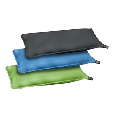 Inflatable back cushion portable lumbar support with cover - adjustable back pain relief