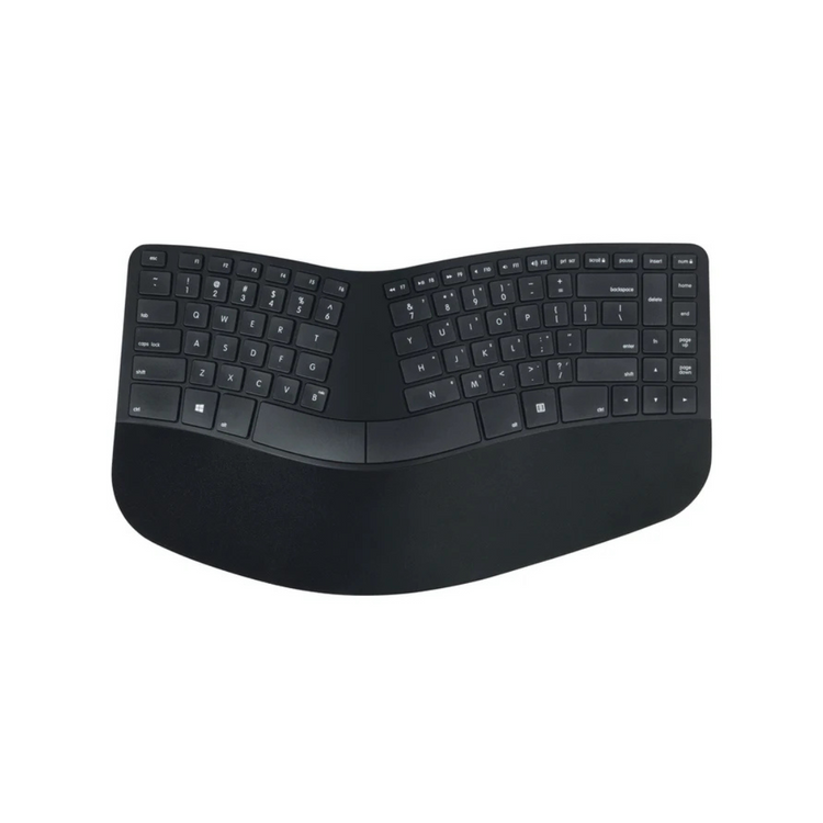 Matias Sculpted ergonomic keyboard with 3D sculpted keys for wrist pain relief - wireless and wired