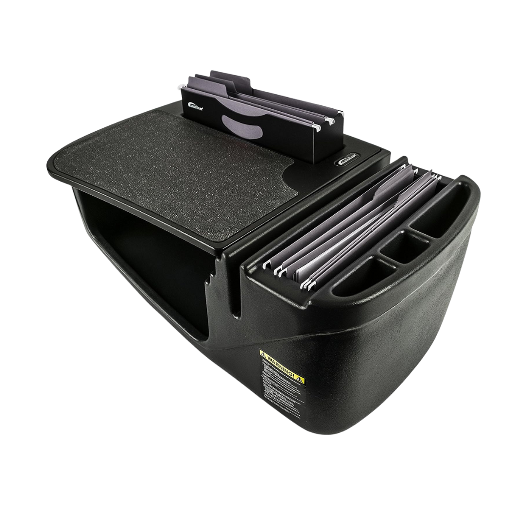 AutoExec Efficiency FileMaster - Car Desk Organizer with File Storage | Mobile Office Solution