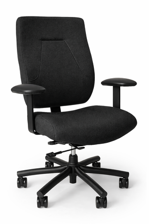 ergoCentric e500™ Heavy-Duty Chair (500 lb capacity)