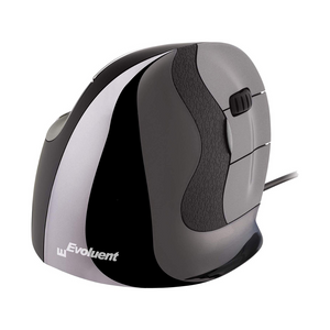 Evoluent VerticalMouse D ergonomic vertical mouse wireless and wired - wrist pain relief