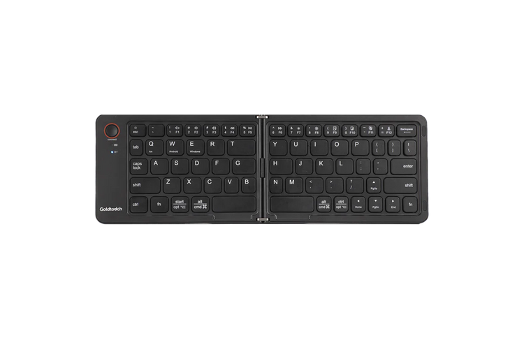 Goldtouch Peapod Mini Bluetooth keyboard — ultra-compact wireless keyboard for tablet and phone