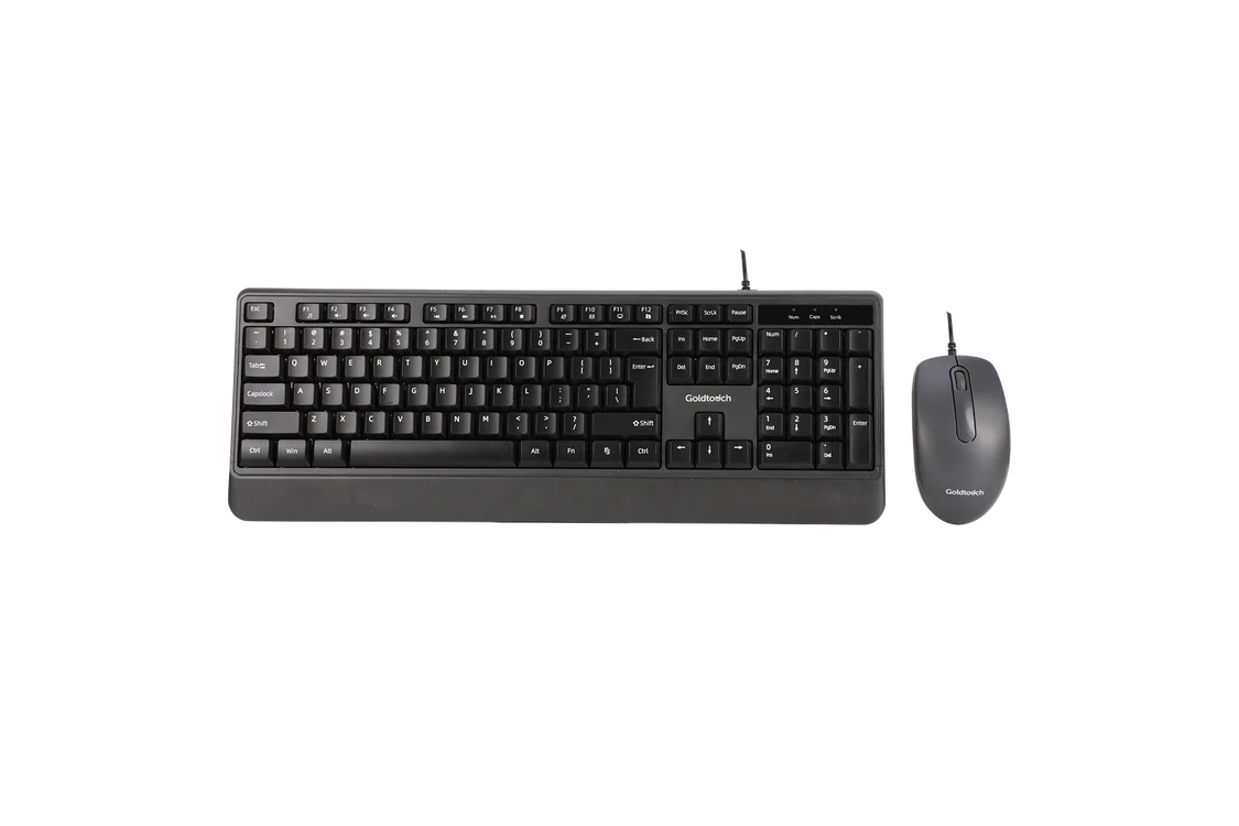 Goldtouch USB ergonomic office keyboard and mouse combo set for all-day comfortable office use