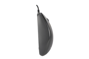 Goldtouch USB wired mouse side profile showing ergonomic contoured shape for natural wrist position