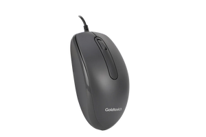 Goldtouch ergonomic office mouse top view showing right-handed contoured shape