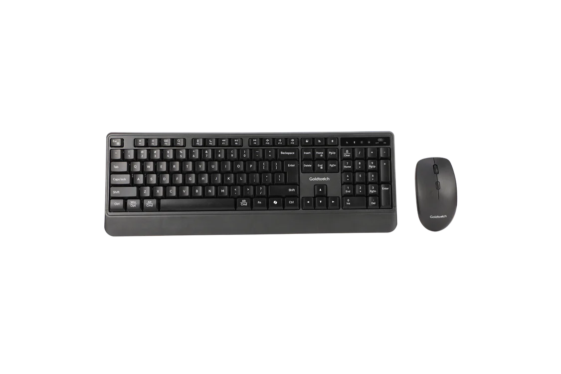 Goldtouch wireless ergonomic keyboard and mouse combo — 2.4GHz office set with single USB nano receiver