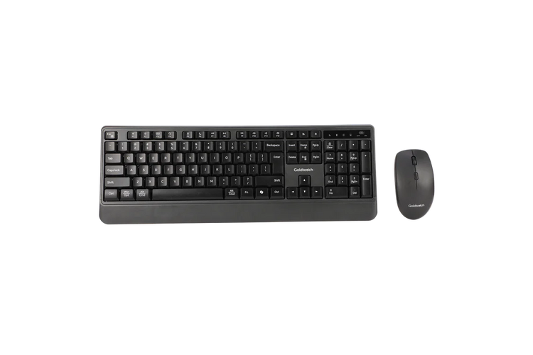 Goldtouch wireless ergonomic keyboard and mouse combo — 2.4GHz office set with single USB nano receiver