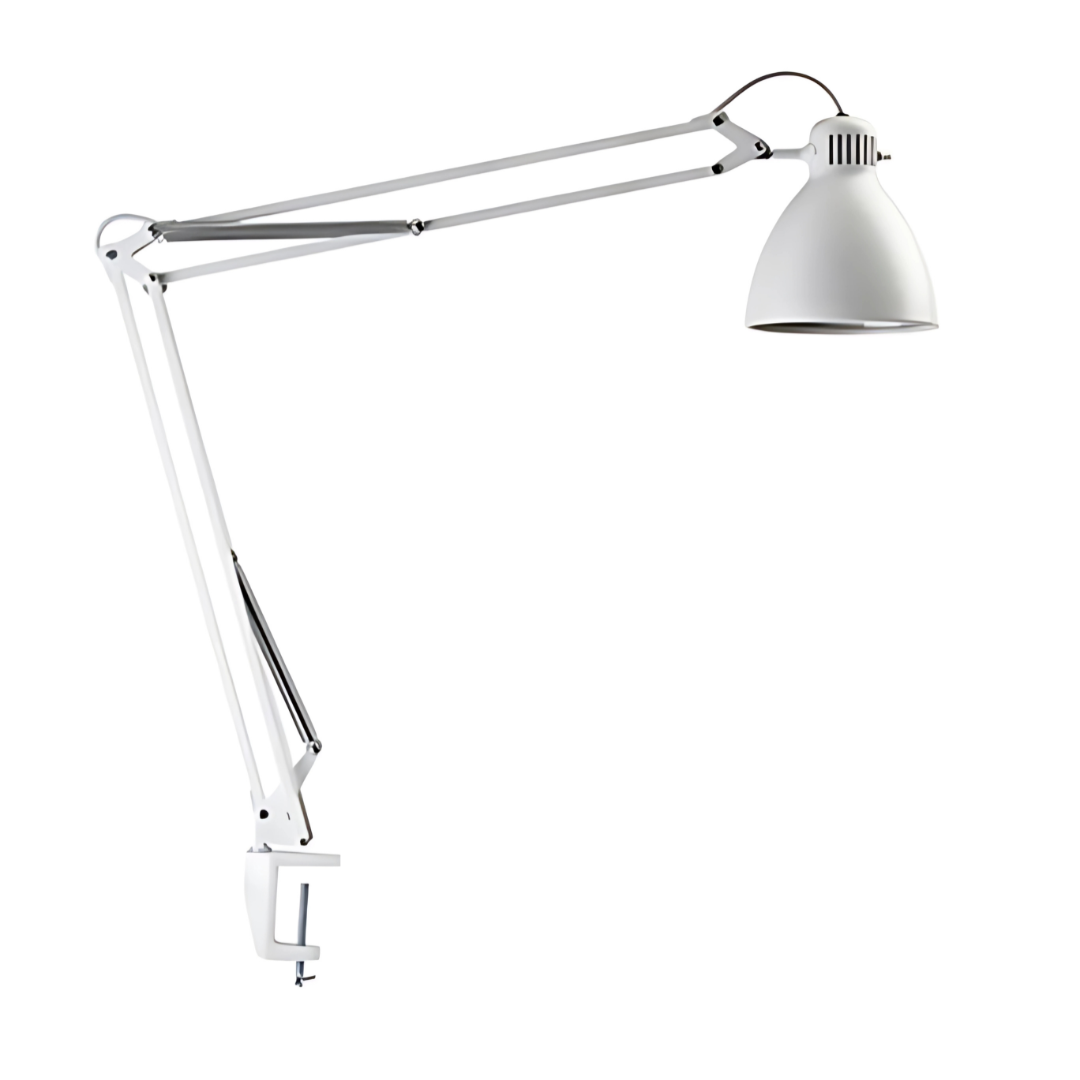 Luxo L-1 LED task light Pixar lamp adjustable positioning desk clamp base mount options