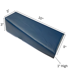 Wedge-Ease ESD forearm support for cleanroom lab and microscope work - ergonomic cushion 3"
