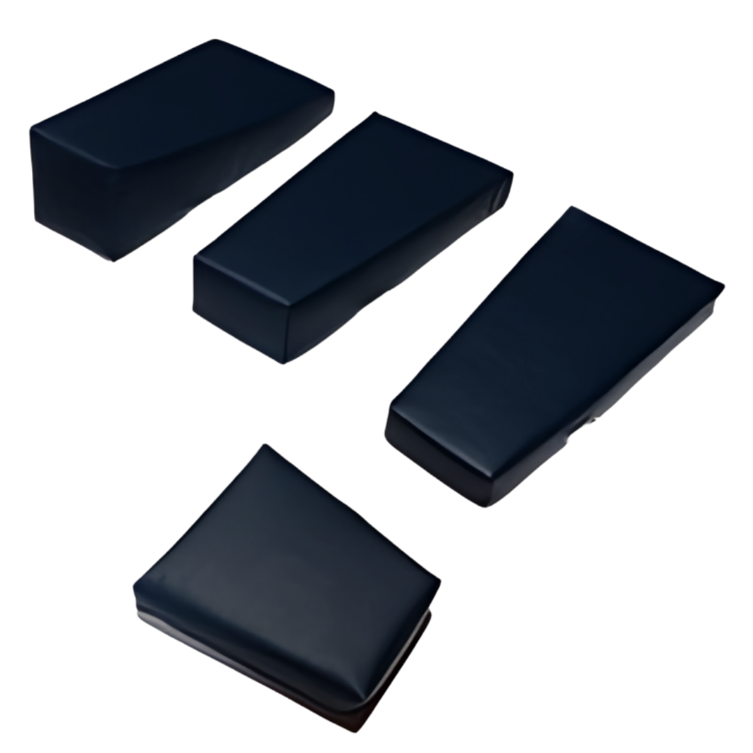 Wedge-Ease ergonomic forearm support for lab and microscope work - wrist and arm cushion sizes