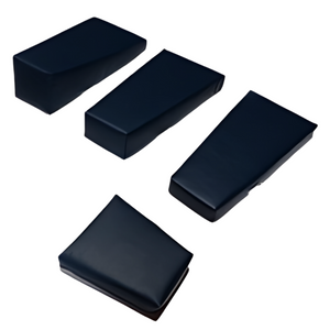 Wedge-Ease ergonomic forearm support for lab and microscope work - wrist and arm cushion sizes