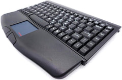Solidtek Mini Keyboard with Touchpad, ACK-540-BU