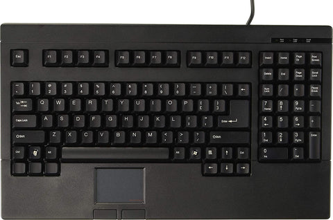 Solidtek Compact Keyboard w/ Touch Pad  KB-730BU