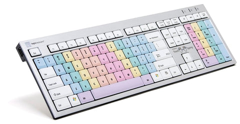 LogicKeyboard Touchtyping w/ Letters PC Slim Line Keyboard US LKBU-TOUCH-AJPU-US
