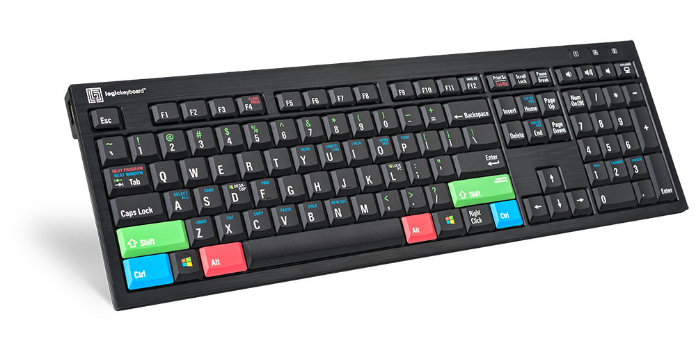 LogicKeyboard The Perfect Keyboard - US English SKB-ERG2-BJPU-US