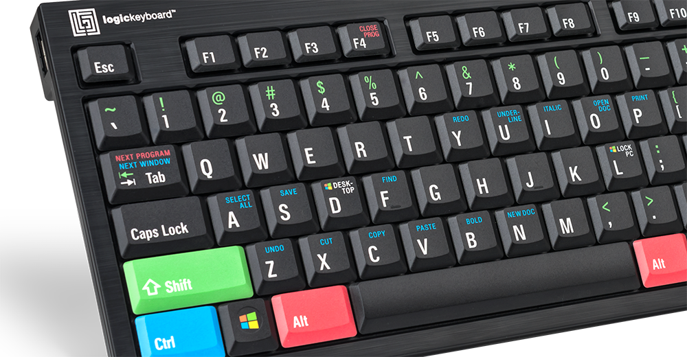 LogicKeyboard The Perfect Keyboard - US English SKB-ERG2-BJPU-US