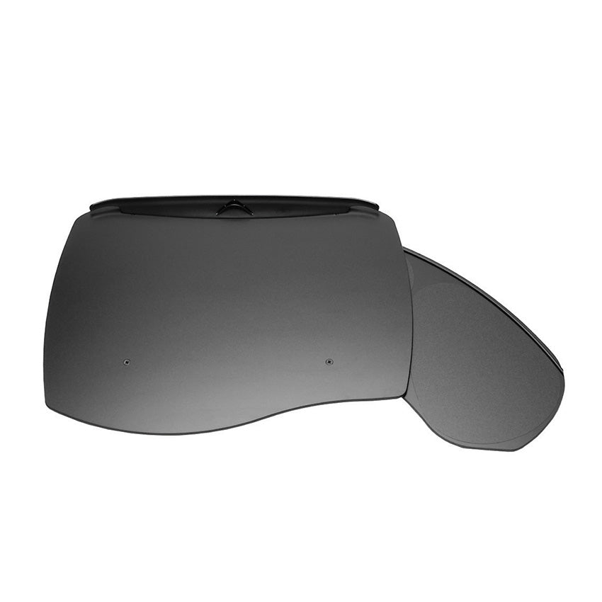 Workrite UB-2181SN Natural Banana-Board ultra-thin keyboard tray contoured for Microsoft Natural keyboard with document holder and cable management