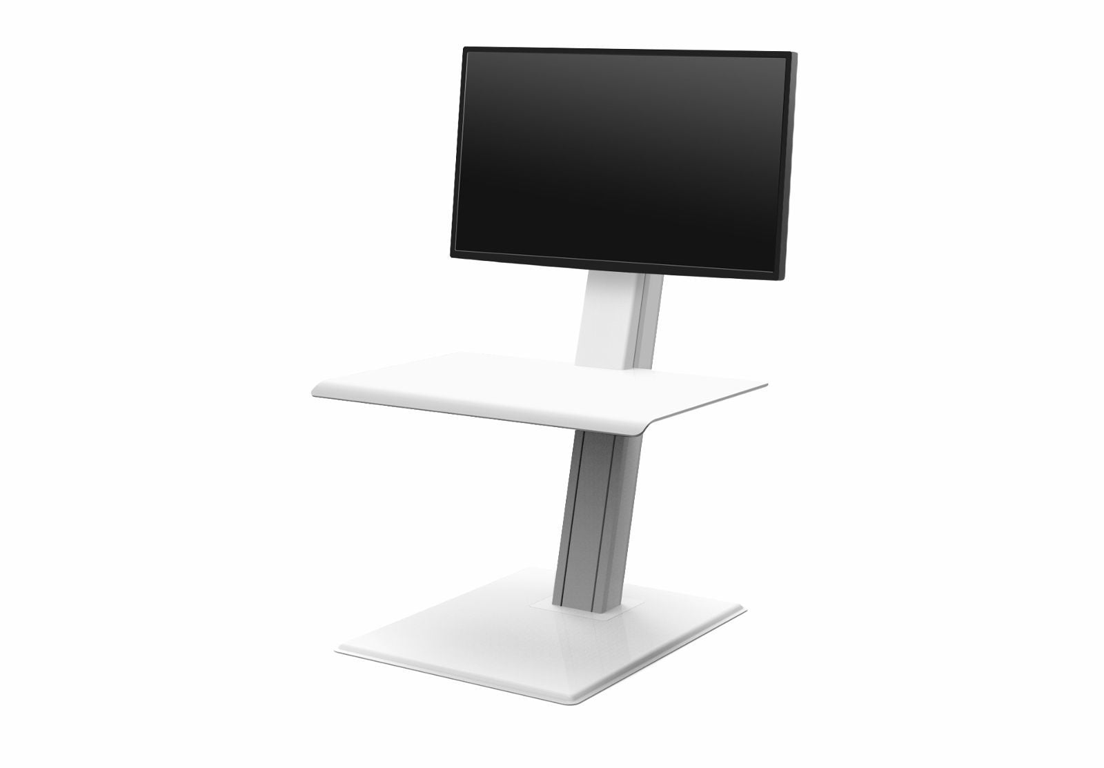 Humanscale QuickStand ECO 2.0 Single Sit/Stand Solution QSE2SMW QSE2SMB