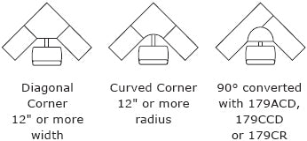 Workrite Corner Tray #188