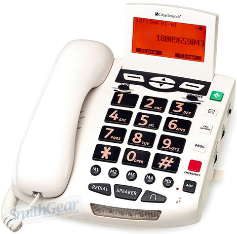 Clearsounds WCSC600 Amplified Big Button Telephone  CS-WCSC600